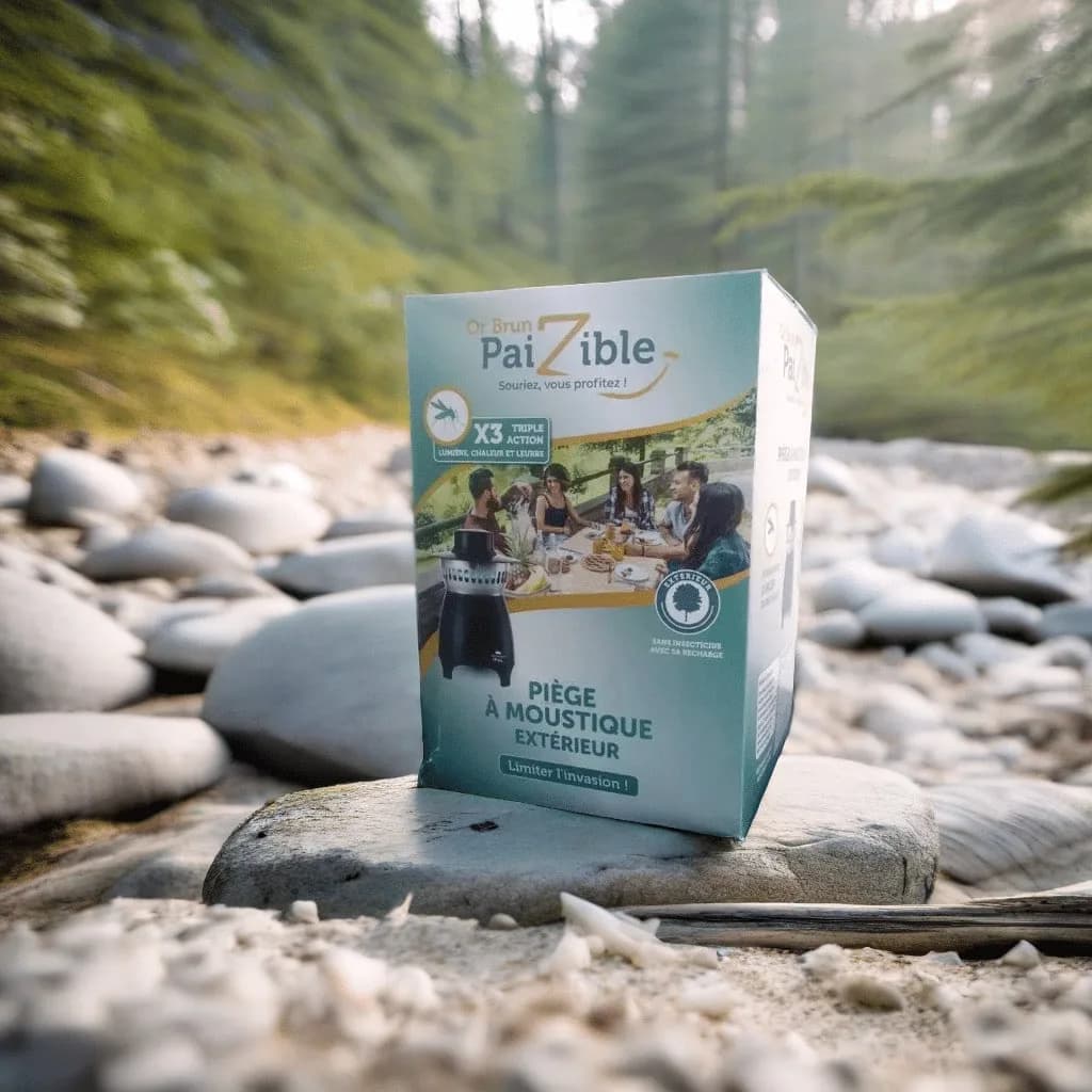Piège à Moustique Extérieur | Protection Avancée en Plein Air | Efficace Contre Toutes les Espèces y Compris le Moustique Tigre